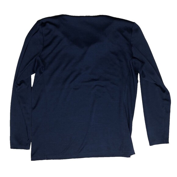 Russell Athletic Dri-power Lightweight 1/4 Zip Pullover Navy Blue Large - Picture 6 of 6